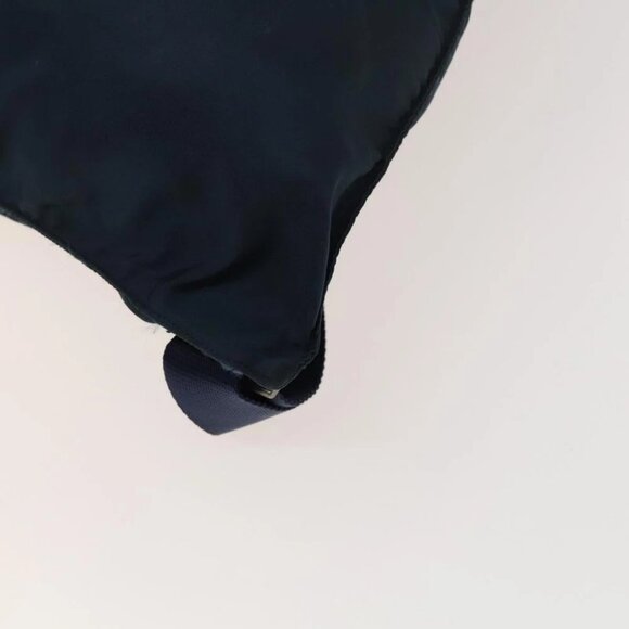 PRADA Backpack Nylon Blue Silver Auth bs26347 - Picture 11 of 15